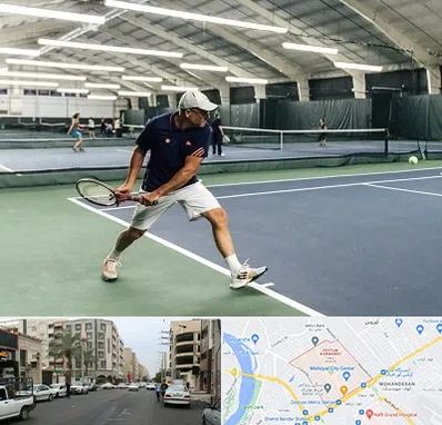 باشگاه تنیس در زیتون کارمندی اهواز