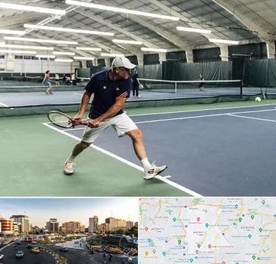 باشگاه تنیس در منطقه 7 تهران
