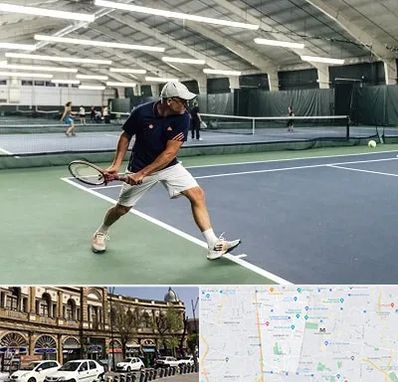باشگاه تنیس در منطقه 11 تهران