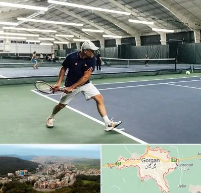 باشگاه تنیس در گرگان