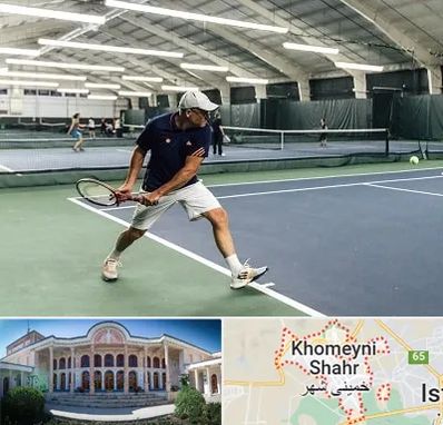 باشگاه تنیس در خمینی شهر