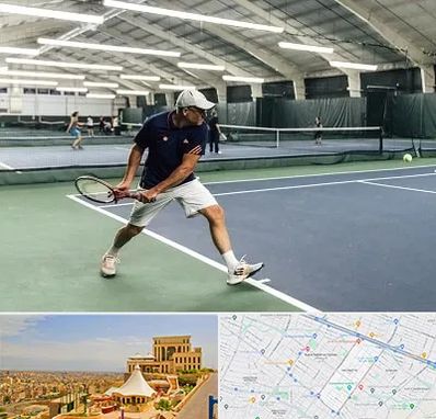 باشگاه تنیس در هاشمیه مشهد