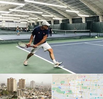باشگاه تنیس در منطقه 5 تهران