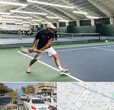 باشگاه تنیس در مفتح مشهد