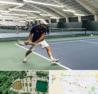 باشگاه تنیس در وکیل آباد مشهد