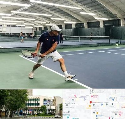 باشگاه تنیس در طالقانی