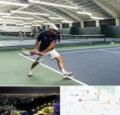 باشگاه تنیس در هفت تیر مشهد