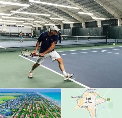 باشگاه تنیس در ساری