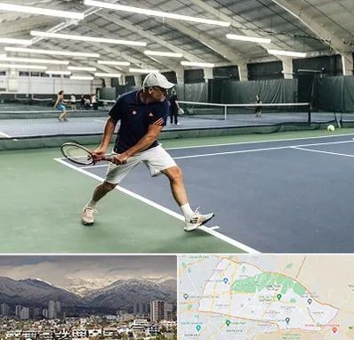 باشگاه تنیس در منطقه 4 تهران