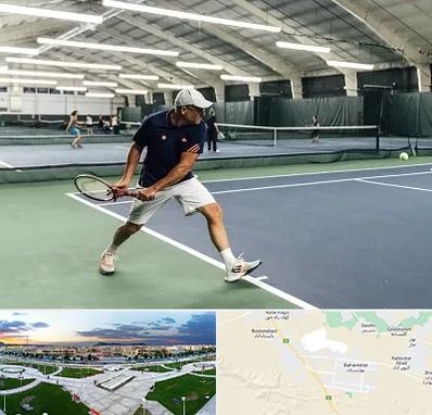 باشگاه تنیس در بهارستان اصفهان