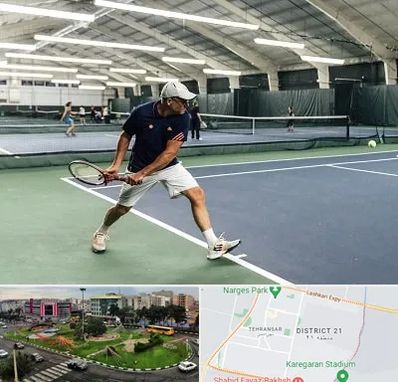 باشگاه تنیس در تهرانسر