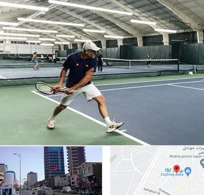 باشگاه تنیس در چهارراه طالقانی کرج