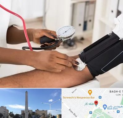 کلینیک فشار خون در فلکه گاز شیراز