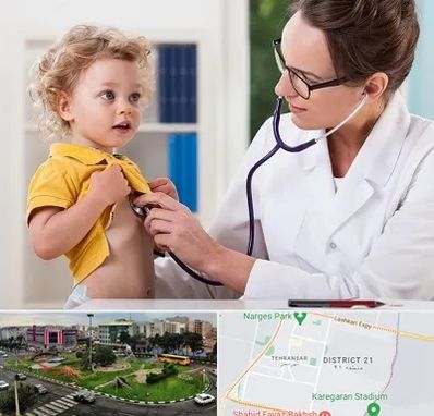 دکتر ریه کودکان در تهرانسر 