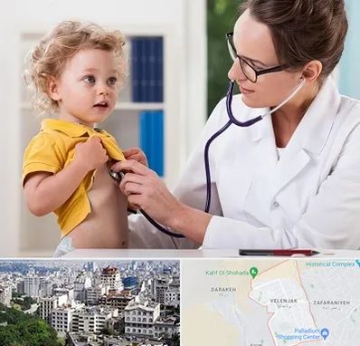 دکتر ریه کودکان در ولنجک 