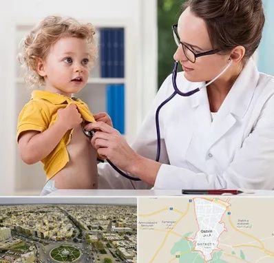دکتر ریه کودکان در قزوین