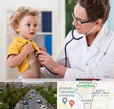 دکتر ریه کودکان در شهران 
