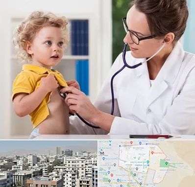 دکتر ریه کودکان در منطقه 14 تهران 
