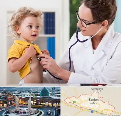 دکتر ریه کودکان در زنجان