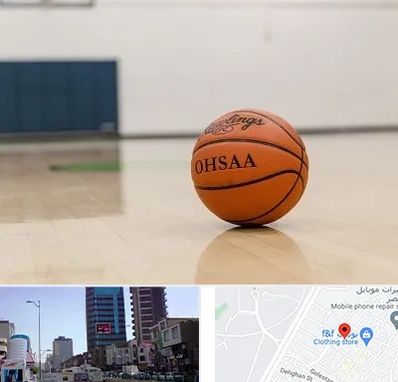 باشگاه بسکتبال در چهارراه طالقانی کرج