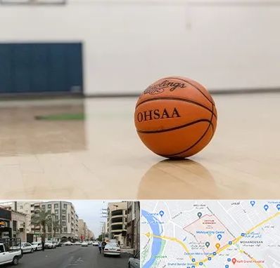 باشگاه بسکتبال در زیتون کارمندی اهواز