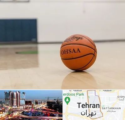 باشگاه بسکتبال در صادقیه تهران