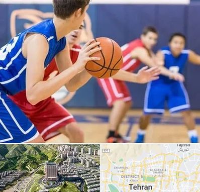 آموزشگاه بسکتبال در شمال تهران