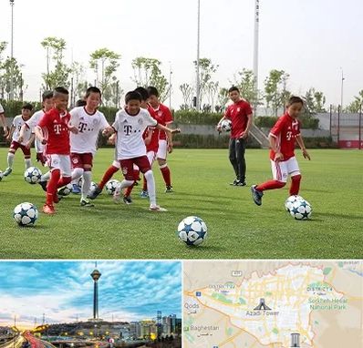 مدرسه فوتبال کودکان در تهران