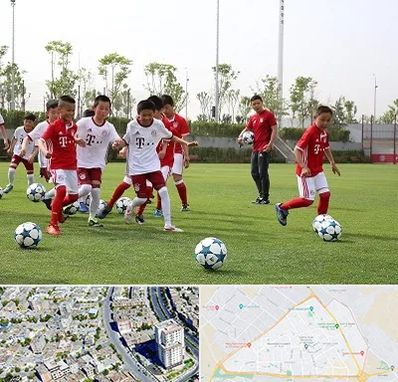 مدرسه فوتبال کودکان در قاسم آباد مشهد