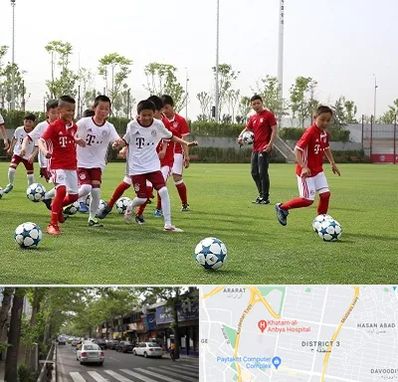 مدرسه فوتبال کودکان در ظفر