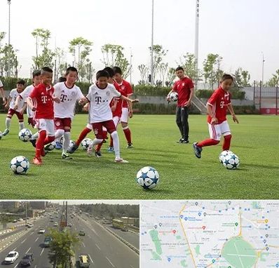 مدرسه فوتبال کودکان در منطقه 17 تهران