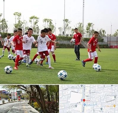 مدرسه فوتبال کودکان در خیابان توحید اصفهان