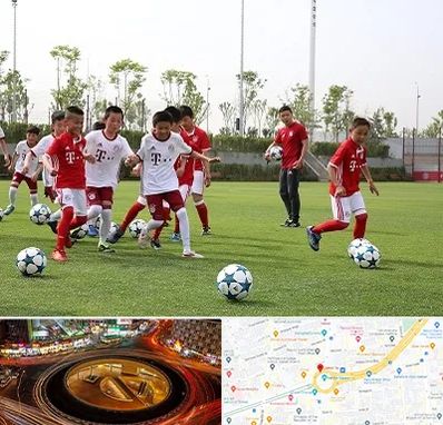 مدرسه فوتبال کودکان در میدان ولیعصر
