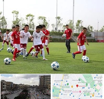 مدرسه فوتبال کودکان در بلوار فردوسی مشهد