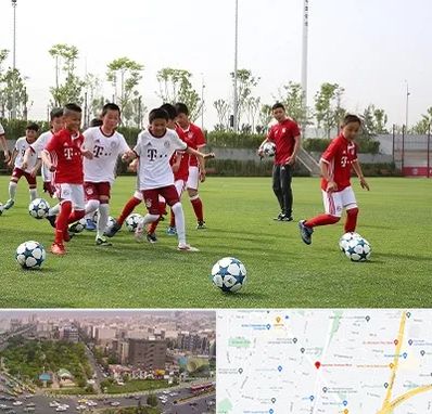 مدرسه فوتبال کودکان در آیت الله کاشانی