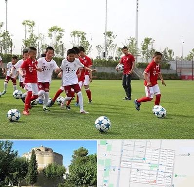 مدرسه فوتبال کودکان در مرداویج اصفهان