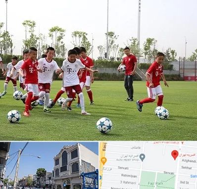 مدرسه فوتبال کودکان در افسریه