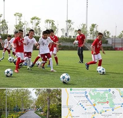 مدرسه فوتبال کودکان در قدوسی غربی شیراز