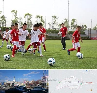 مدرسه فوتبال کودکان در ماهدشت کرج