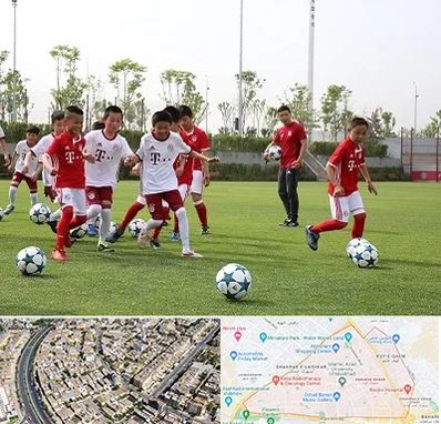 مدرسه فوتبال کودکان در شهرک غرب مشهد
