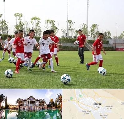 مدرسه فوتبال کودکان در شیراز