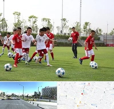 مدرسه فوتبال کودکان در بلوار کلاهدوز مشهد
