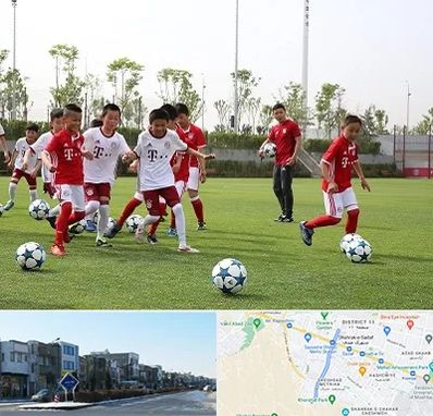 مدرسه فوتبال کودکان در شریعتی مشهد