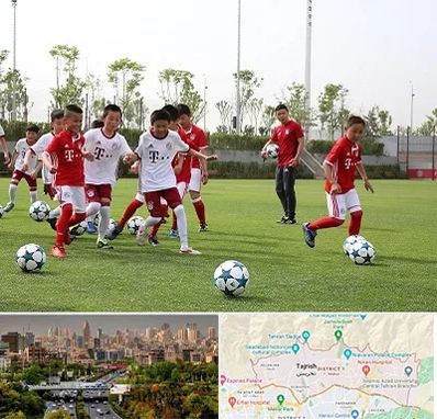 مدرسه فوتبال کودکان در منطقه 1 تهران