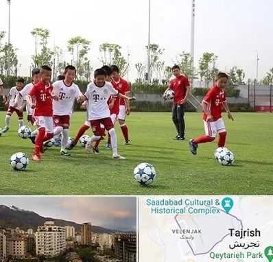 مدرسه فوتبال کودکان در زعفرانیه