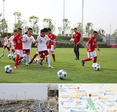 مدرسه فوتبال کودکان در بلوار توس مشهد