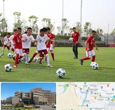 مدرسه فوتبال کودکان در صیاد شیرازی مشهد