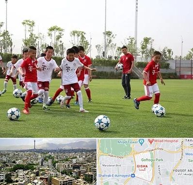 مدرسه فوتبال کودکان در گیشا
