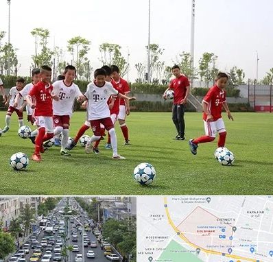 مدرسه فوتبال کودکان در گلشهر کرج