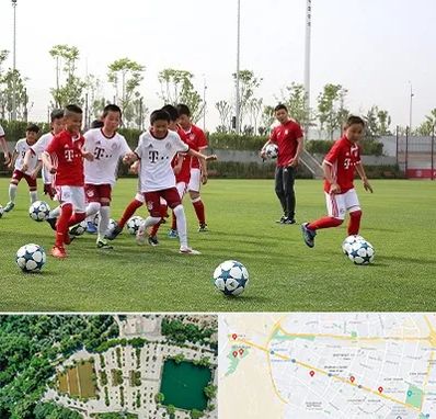 مدرسه فوتبال کودکان در وکیل آباد مشهد